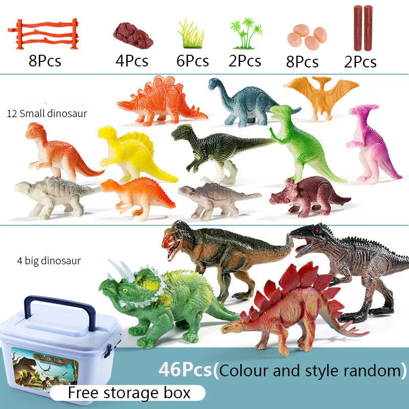 Jurassic Dino Action Figures Set – Entdecke die prähistorische Welt!