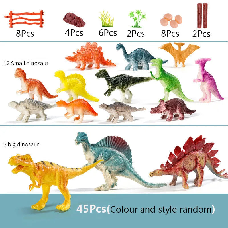 Jurassic Dino Action Figures Set – Entdecke die prähistorische Welt!