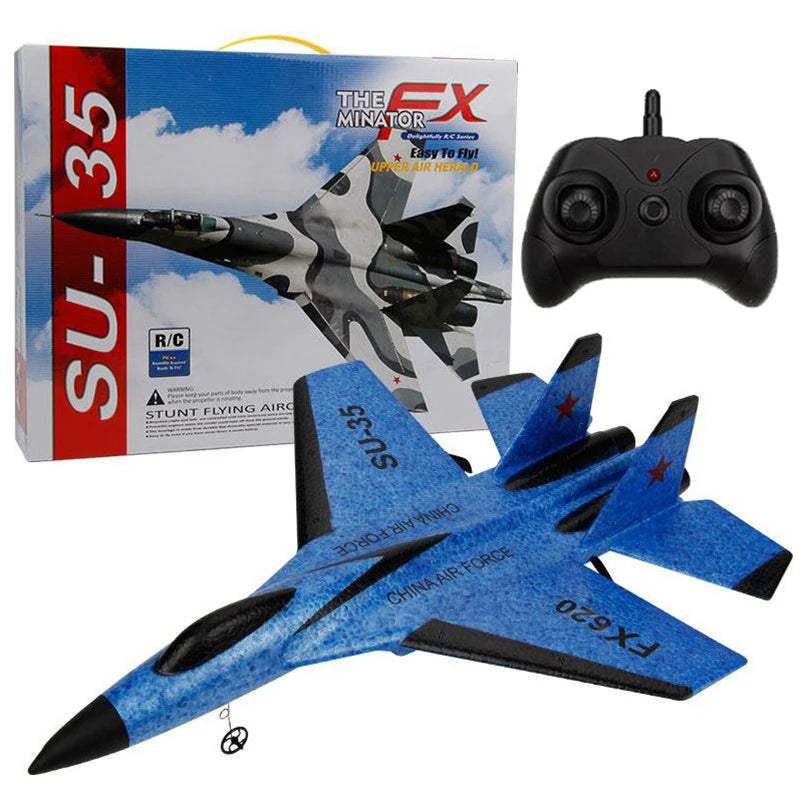 RC SU-35 Fighter Plane – Fernsteuerbarer Schaumflugzeug für kleine Piloten!