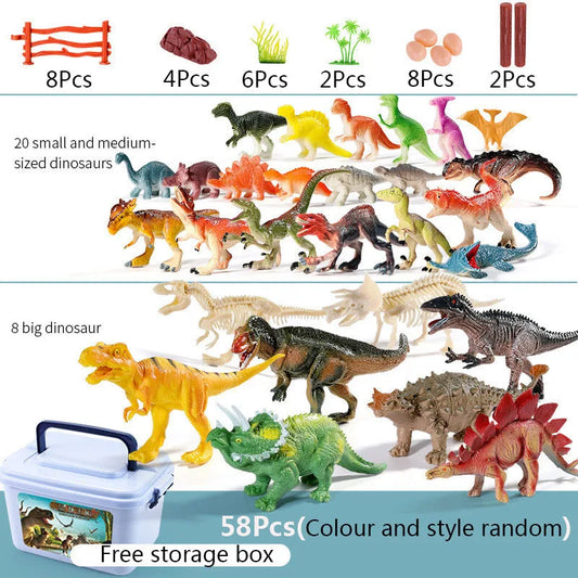 Jurassic Dino Action Figures Set – Entdecke die prähistorische Welt!